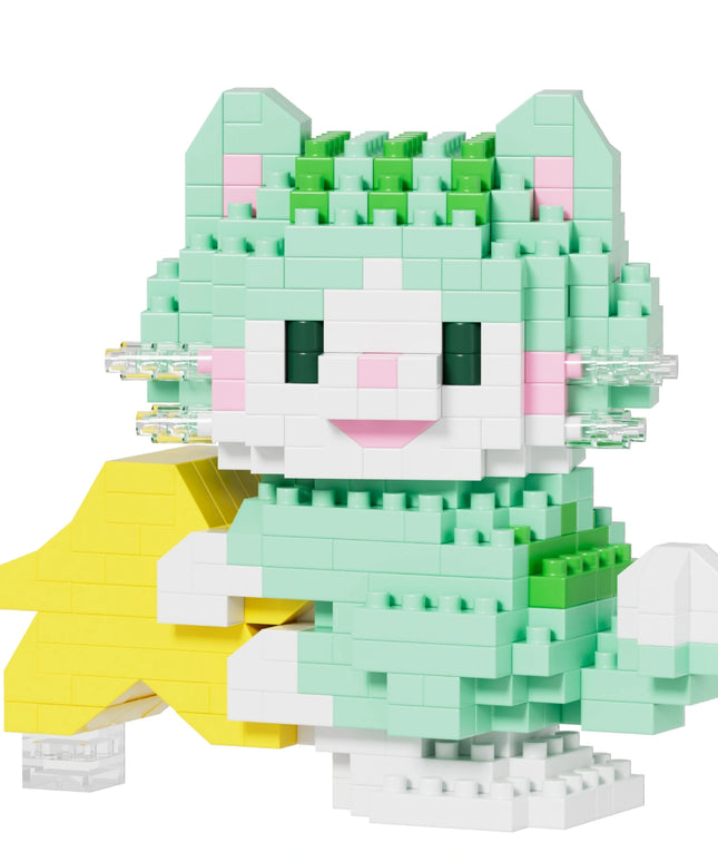 Mini Bricks blind box - Happy Cat - Kenji - CuteStuff.nl