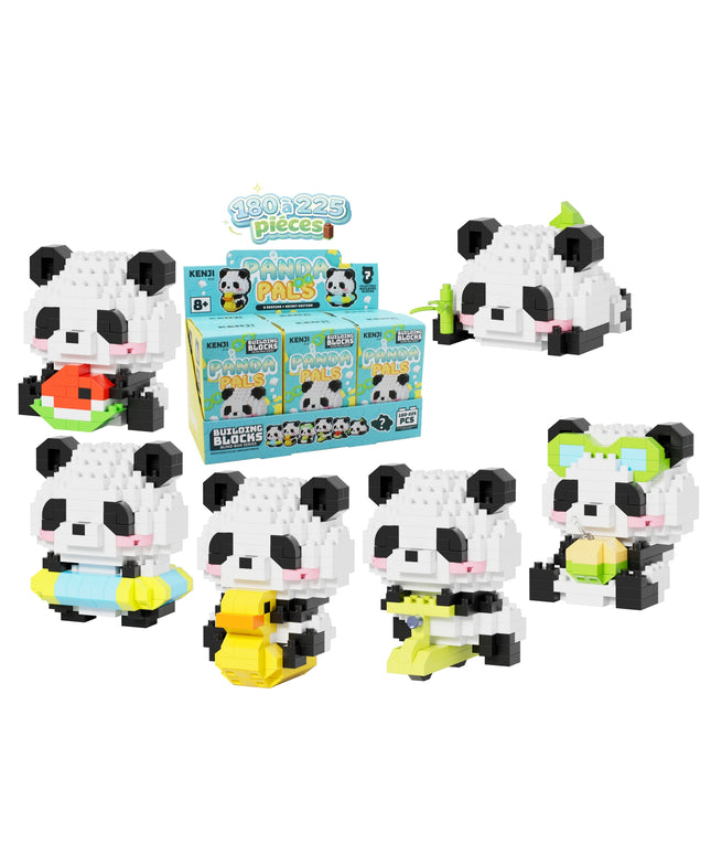 Mini Bricks blind box - Panda Pals - Kenji - CuteStuff.nl