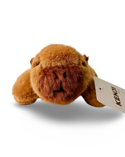 Mini Fluffy Capibara knuffel 21 cm - Kenji - CuteStuff.nl