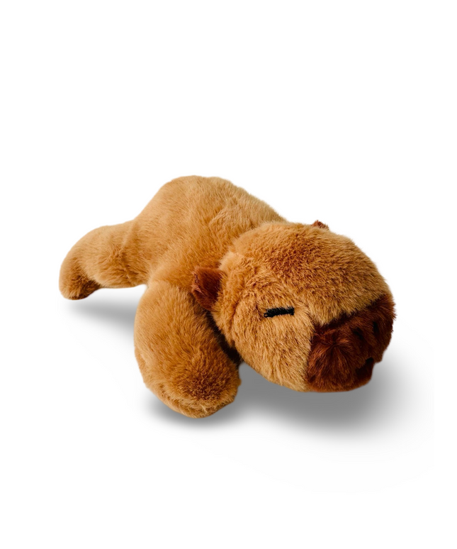 Mini Fluffy Capibara knuffel 21 cm - Kenji - CuteStuff.nl