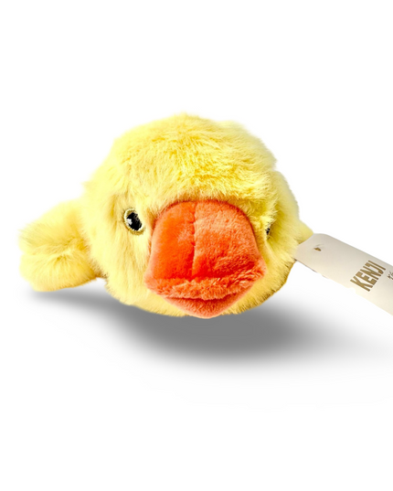 Mini Fluffy Duck knuffel 24 cm - Kenji - CuteStuff.nl
