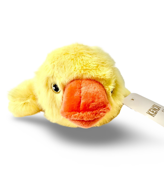 Mini Fluffy Duck knuffel 24 cm - Kenji - CuteStuff.nl