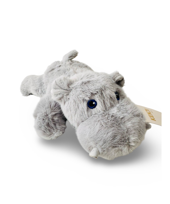 Mini Fluffy Hippo knuffel 21 cm - Kenji - CuteStuff.nl