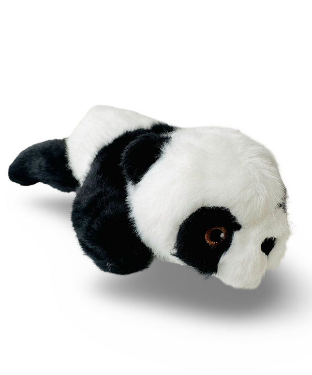 Mini Fluffy Panda knuffel 21 cm - Kenji - CuteStuff.nl