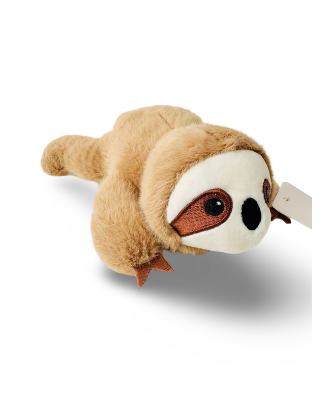 Mini Fluffy Sloth knuffel 21 cm - Kenji - CuteStuff.nl