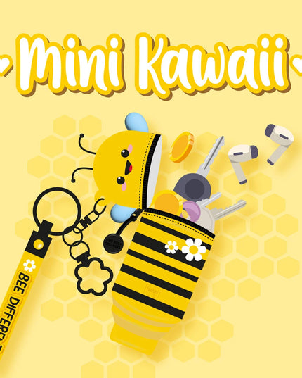 Mini Kawaii coin purse Bee 12 cm - Legami - CuteStuff.nl