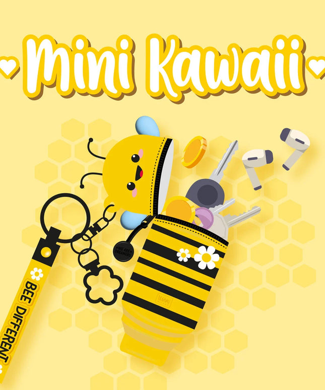 Mini Kawaii coin purse Bee 12 cm - Legami - CuteStuff.nl