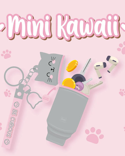 Mini Kawaii coin purse Kitty 12 cm - Legami - CuteStuff.nl