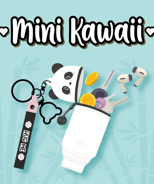 Mini Kawaii coin purse Panda 12 cm - Legami - CuteStuff.nl