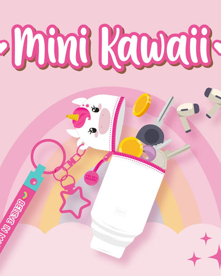 Mini Kawaii coin purse Unicorn 12 cm - Legami - CuteStuff.nl
