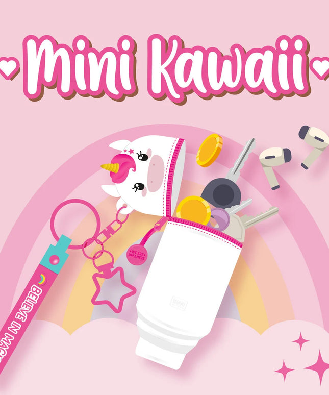 Mini Kawaii coin purse Unicorn 12 cm - Legami - CuteStuff.nl