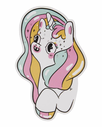 Miss Magic the unicorn sticker - Frilly Pops - CuteStuff.nl