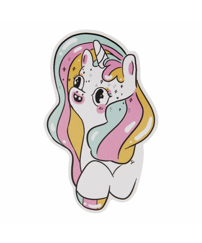 Miss Magic the unicorn sticker - Frilly Pops - CuteStuff.nl