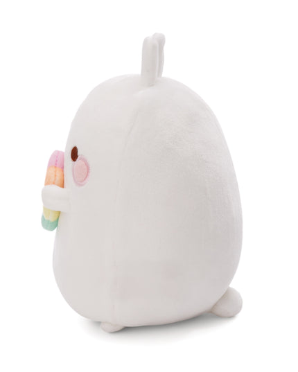Molang knuffel met bloem - 48 cm - CuteStuff.nl
