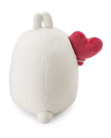 Molang knuffel met hartjesballon - 24 cm - CuteStuff.nl