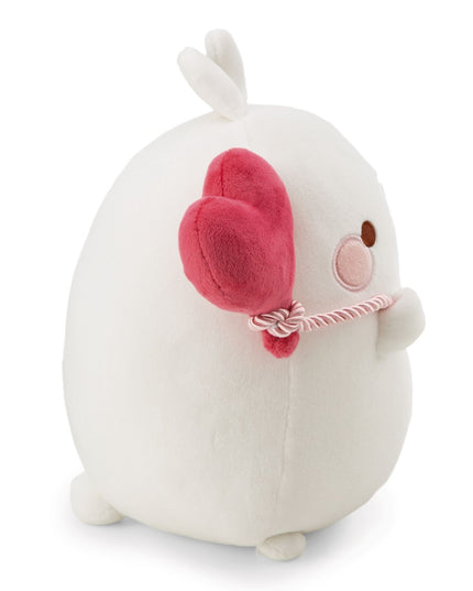 Molang knuffel met hartjesballon - 24 cm - CuteStuff.nl