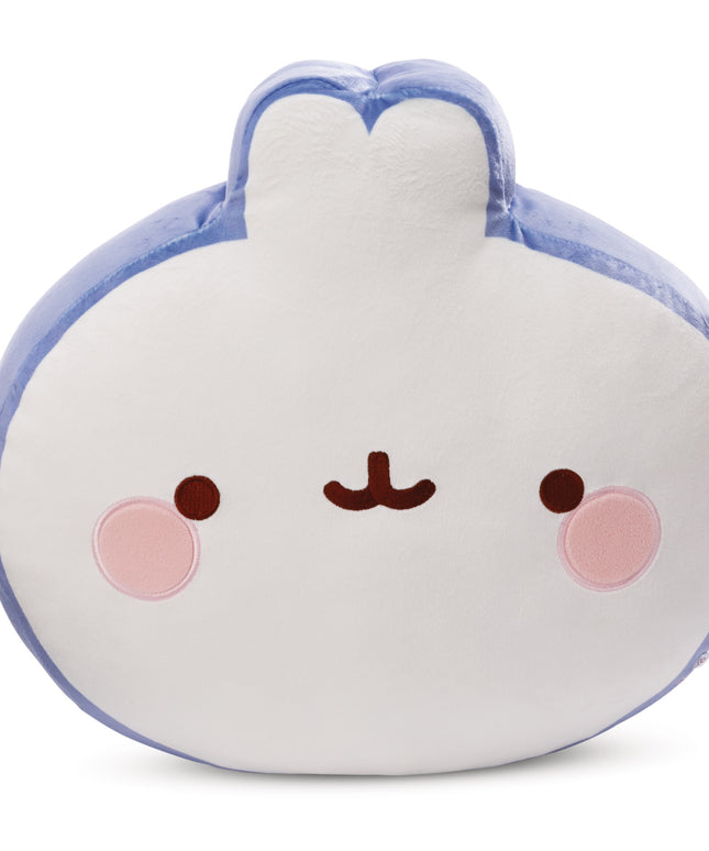 Molang kussen wit 35 cm - super soft - CuteStuff.nl