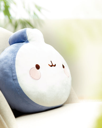 Molang kussen wit 35 cm - super soft - CuteStuff.nl
