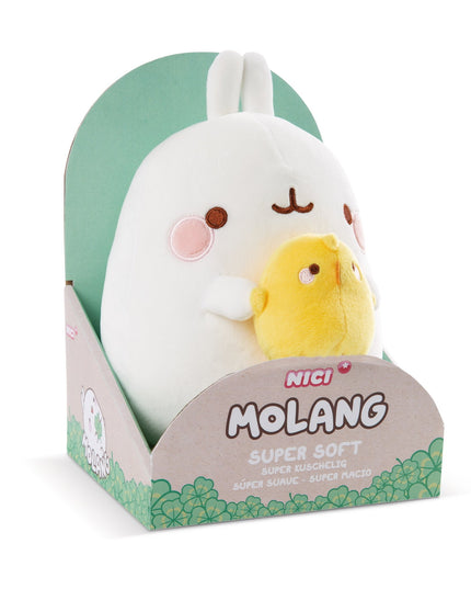 Molang met Piu Piu knuffel - 24 cm - CuteStuff.nl