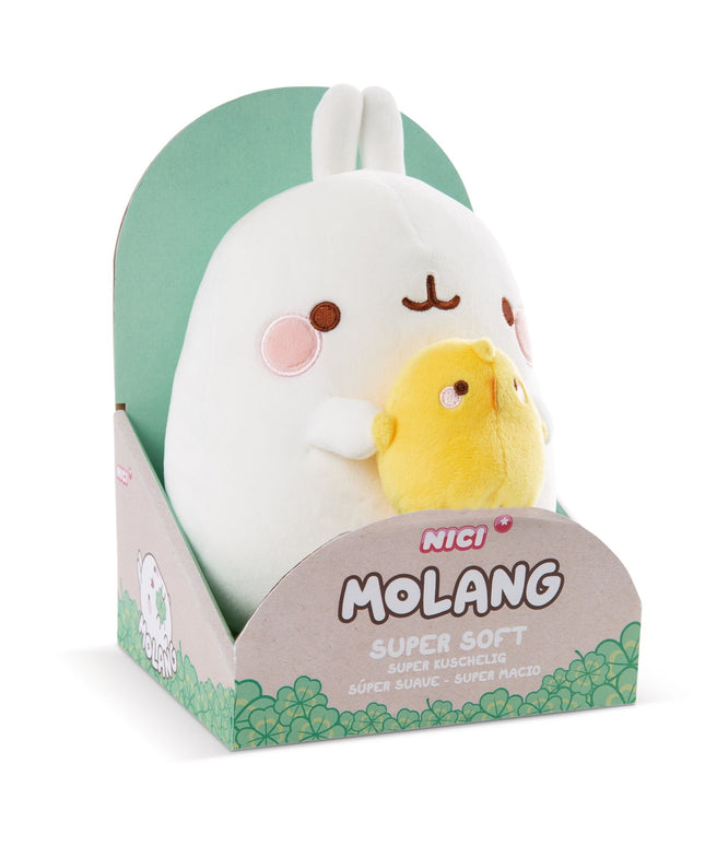 Molang met Piu Piu knuffel - 24 cm - CuteStuff.nl