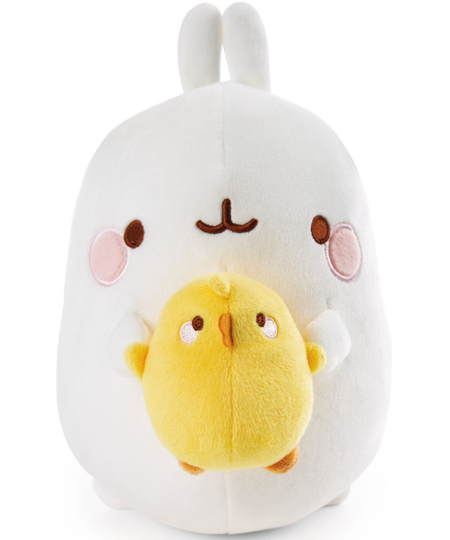 Molang met Piu Piu knuffel - 24 cm - CuteStuff.nl