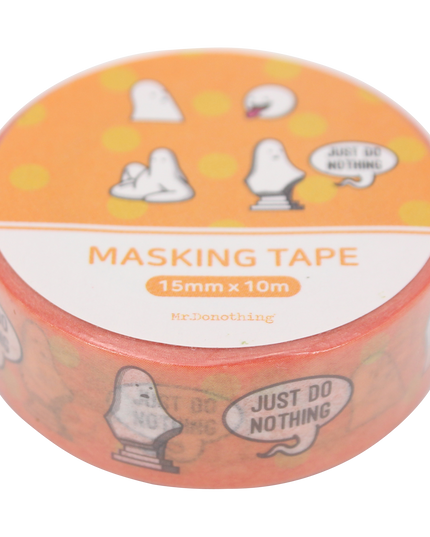 Mr.Donothing Masking / washi tape - Oranje - CuteStuff.nl