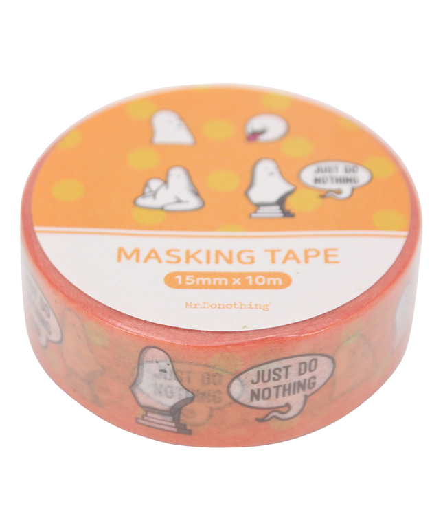 Mr.Donothing Masking / washi tape - Oranje - CuteStuff.nl