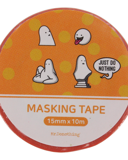 Mr.Donothing Masking / washi tape - Oranje - CuteStuff.nl