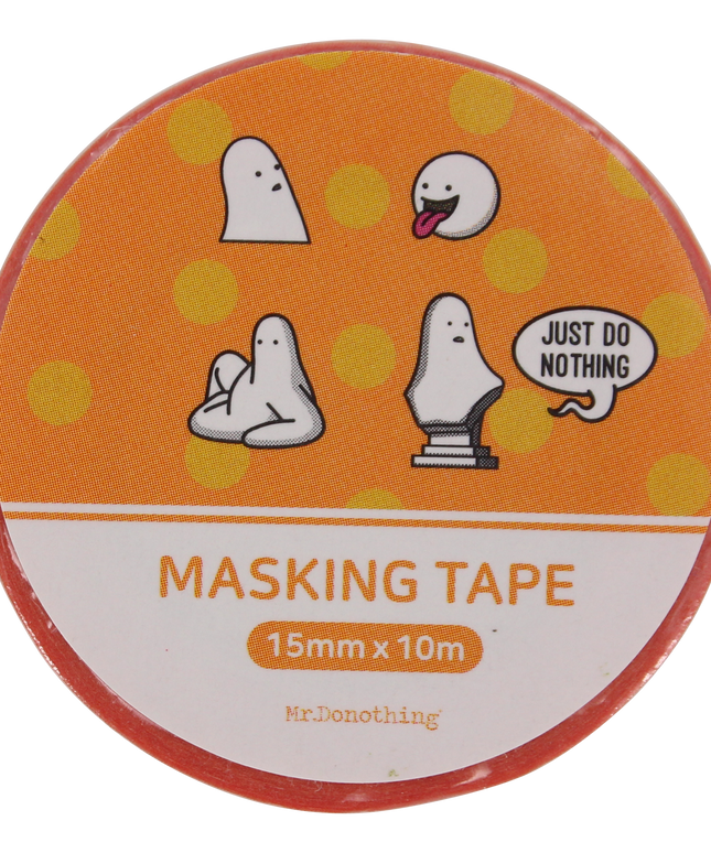 Mr.Donothing Masking / washi tape - Oranje - CuteStuff.nl