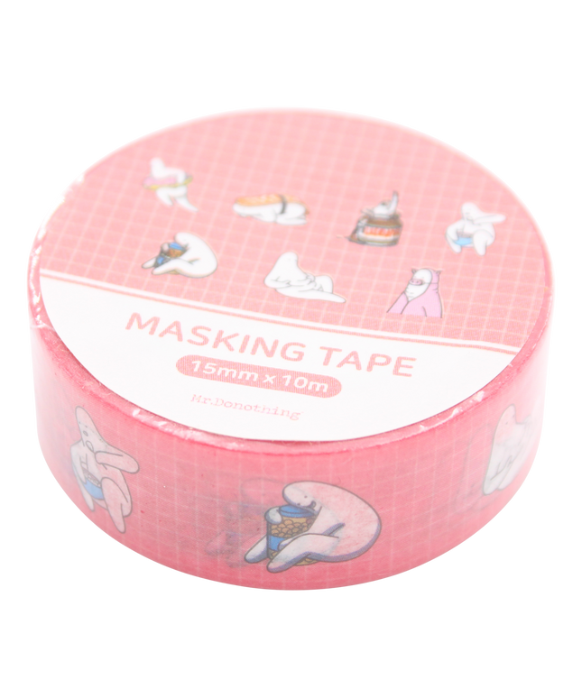 Mr.Donothing Masking / washi tape - Roze - CuteStuff.nl