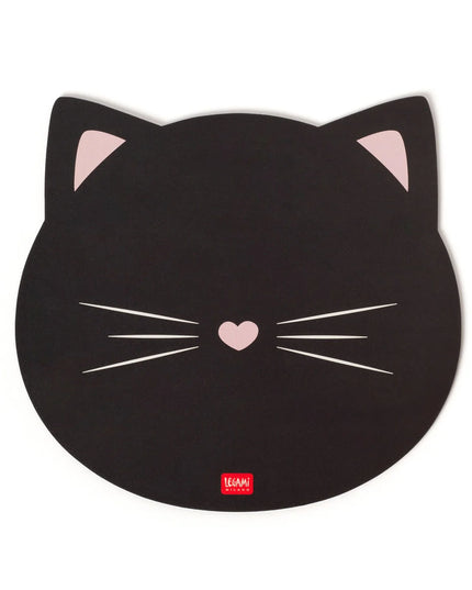 Muismat - Kawaii Black Cat - Legami - CuteStuff.nl