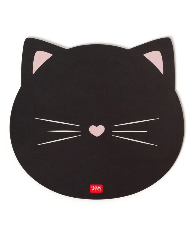 Muismat - Kawaii Black Cat - Legami - CuteStuff.nl