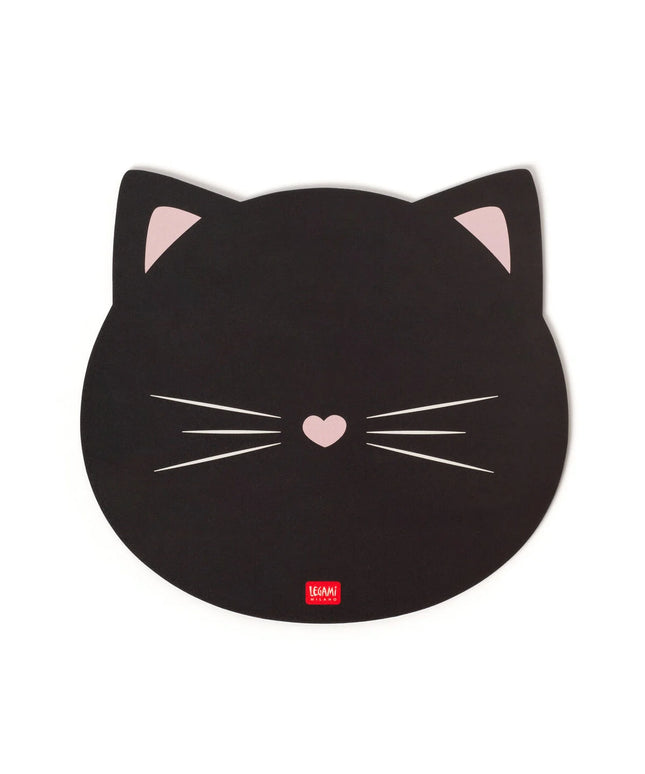 Muismat - Kawaii Black Cat - Legami - CuteStuff.nl