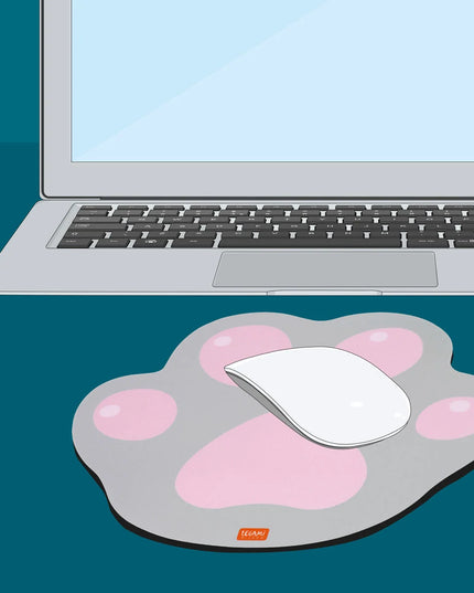 Muismat - Kawaii Kitty Paw - Legami - CuteStuff.nl