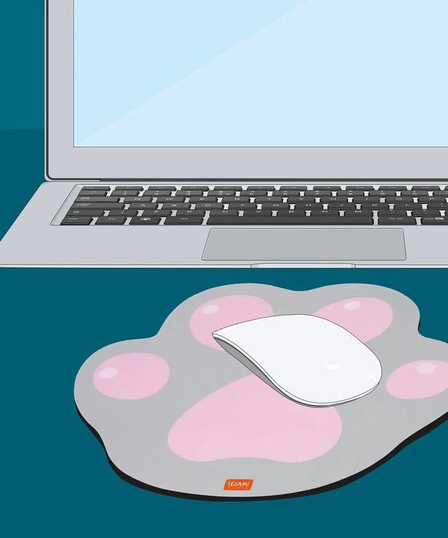 Muismat - Kawaii Kitty Paw - Legami - CuteStuff.nl