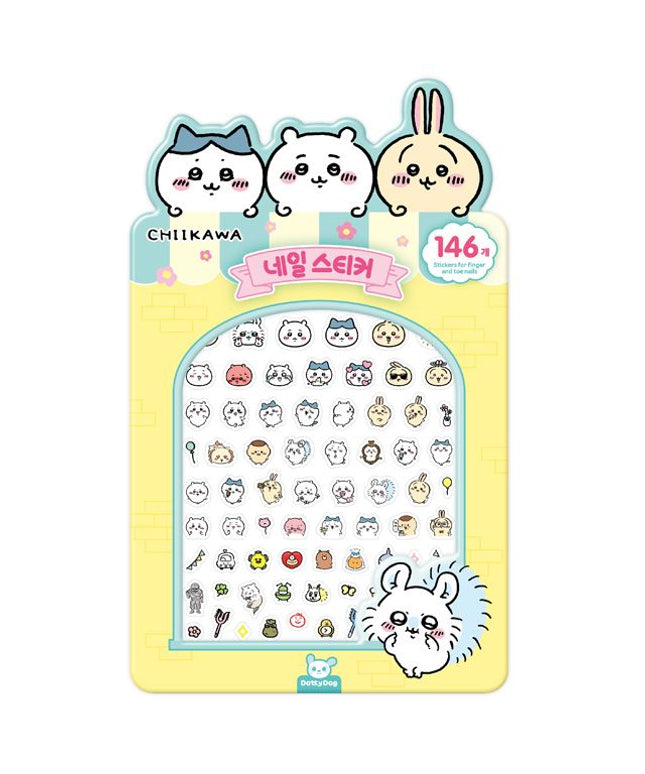 Nailart stickers 148 stuks - Chiikawa - CuteStuff.nl
