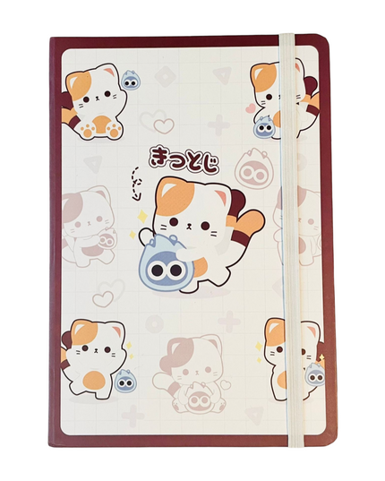 Notebook Hardcover A5 KLAND KITT - JI - Kenji - CuteStuff.nl