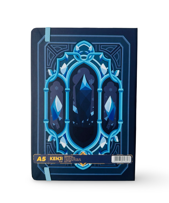 Notebook Hardcover A5 Magic Key Blue - Kenji - CuteStuff.nl