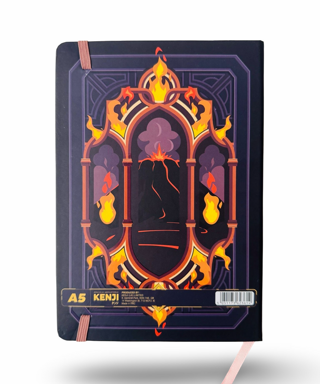 Notebook Hardcover A5 Magic Key Yellow - Kenji - CuteStuff.nl