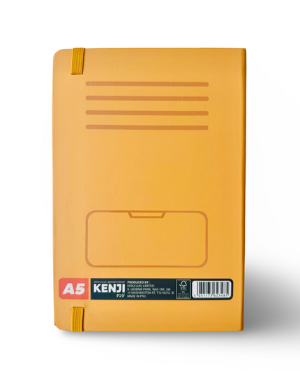 Notebook Hardcover A5 Retro Cat Lucky - Kenji - CuteStuff.nl