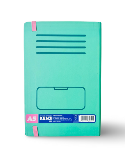 Notebook Hardcover A5 Retro Sheep Flossy - Kenji - CuteStuff.nl