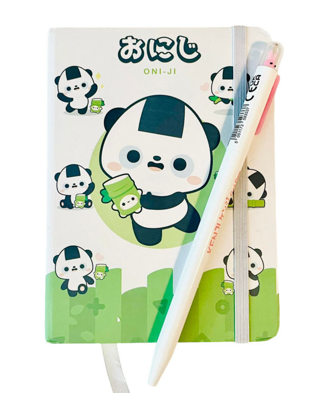 Notebook Hardcover A6 KLAND ONI - JI - Kenji - CuteStuff.nl