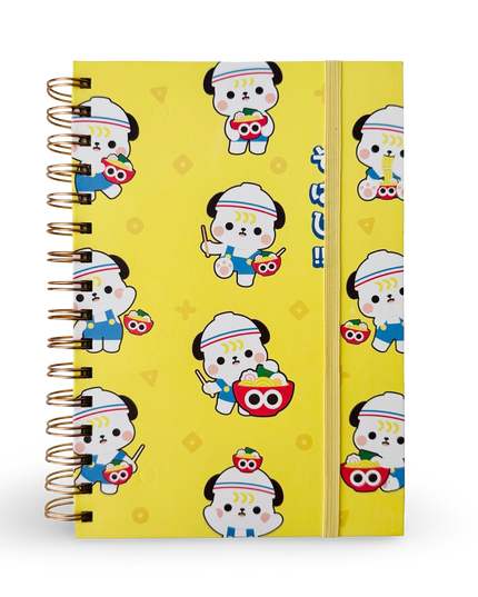Notebook Hardcover Ring A5 KLAND SOBA - JI - Kenji - CuteStuff.nl