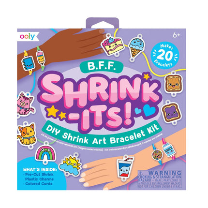 Ooly – Shrink-Its D.I.Y. Shrink Art Bracelets Kit – B.F.F. - CuteStuff.nl