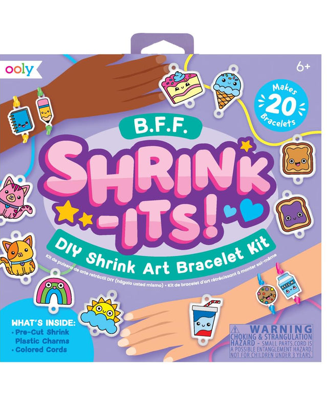 Ooly – Shrink-Its D.I.Y. Shrink Art Bracelets Kit – B.F.F. - CuteStuff.nl