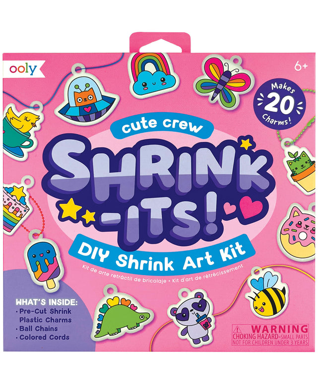 Ooly – Shrink-Its D.I.Y. Shrink Art Kit – Cute Crew - CuteStuff.nl