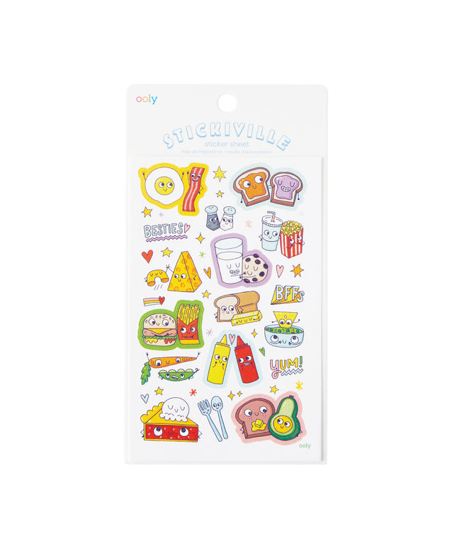 Ooly - Stickiville Stickers - BFF Foods - CuteStuff.nl