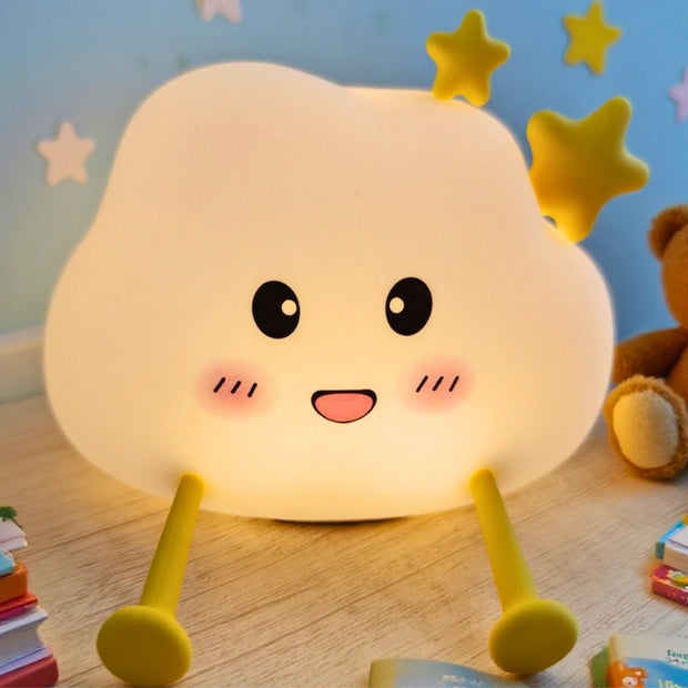 Oplaadbare Soft Lamp Happy Cloud - CuteStuff.nl