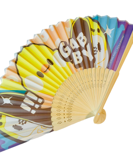 Opvouwbare waaier TINY-K GABBY - Kenji - CuteStuff.nl