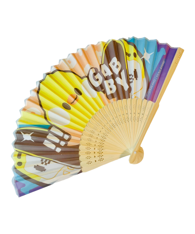 Opvouwbare waaier TINY-K GABBY - Kenji - CuteStuff.nl